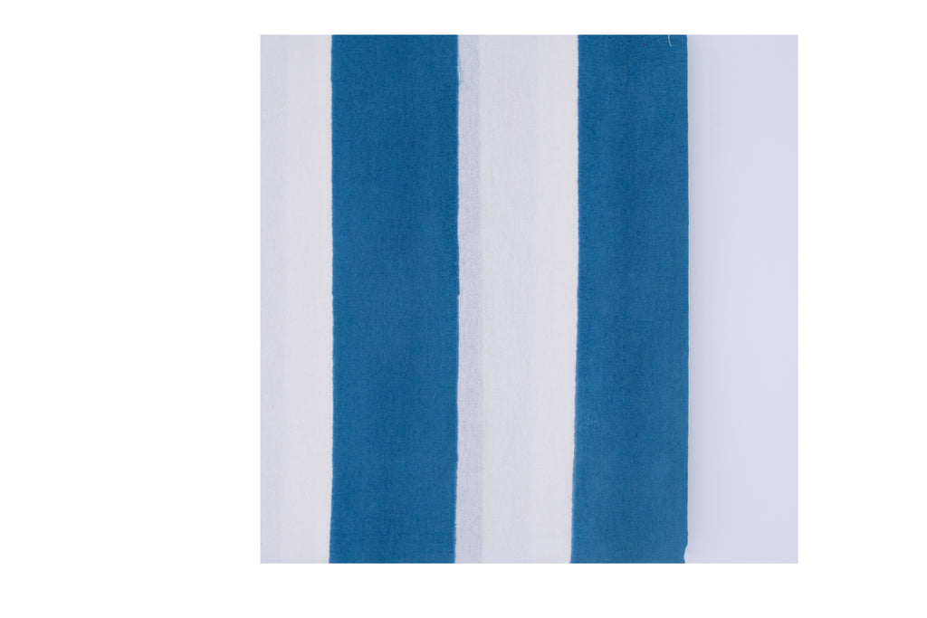 ST TROPEZ BLUE STRIPE FRENCH TABLECLOTH