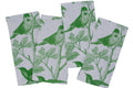 GREEN ARBOR BIRDS NAPKINS  (SET OF 4)