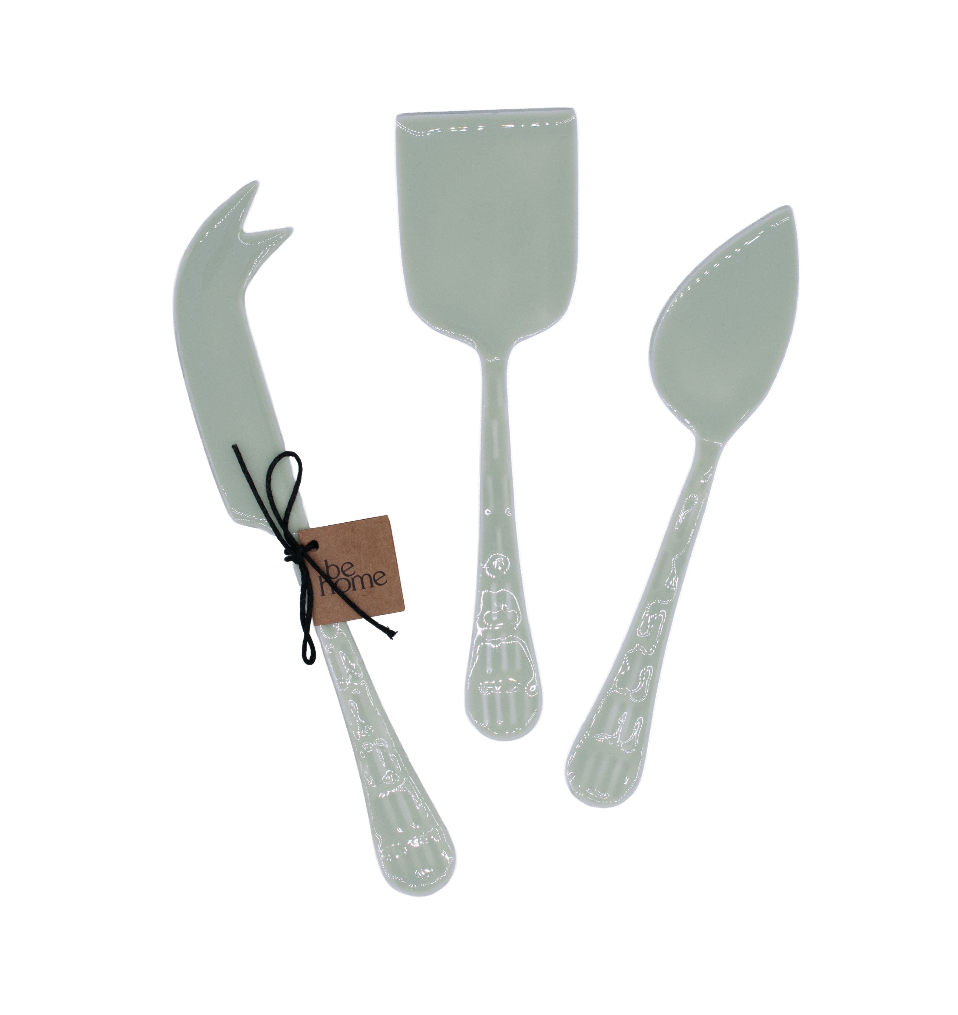 LIGHT GREEN CHEESE SET (3 PIECE)
