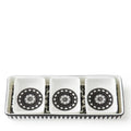 CASABLANCA NESTED APPETIZER TRAY SET