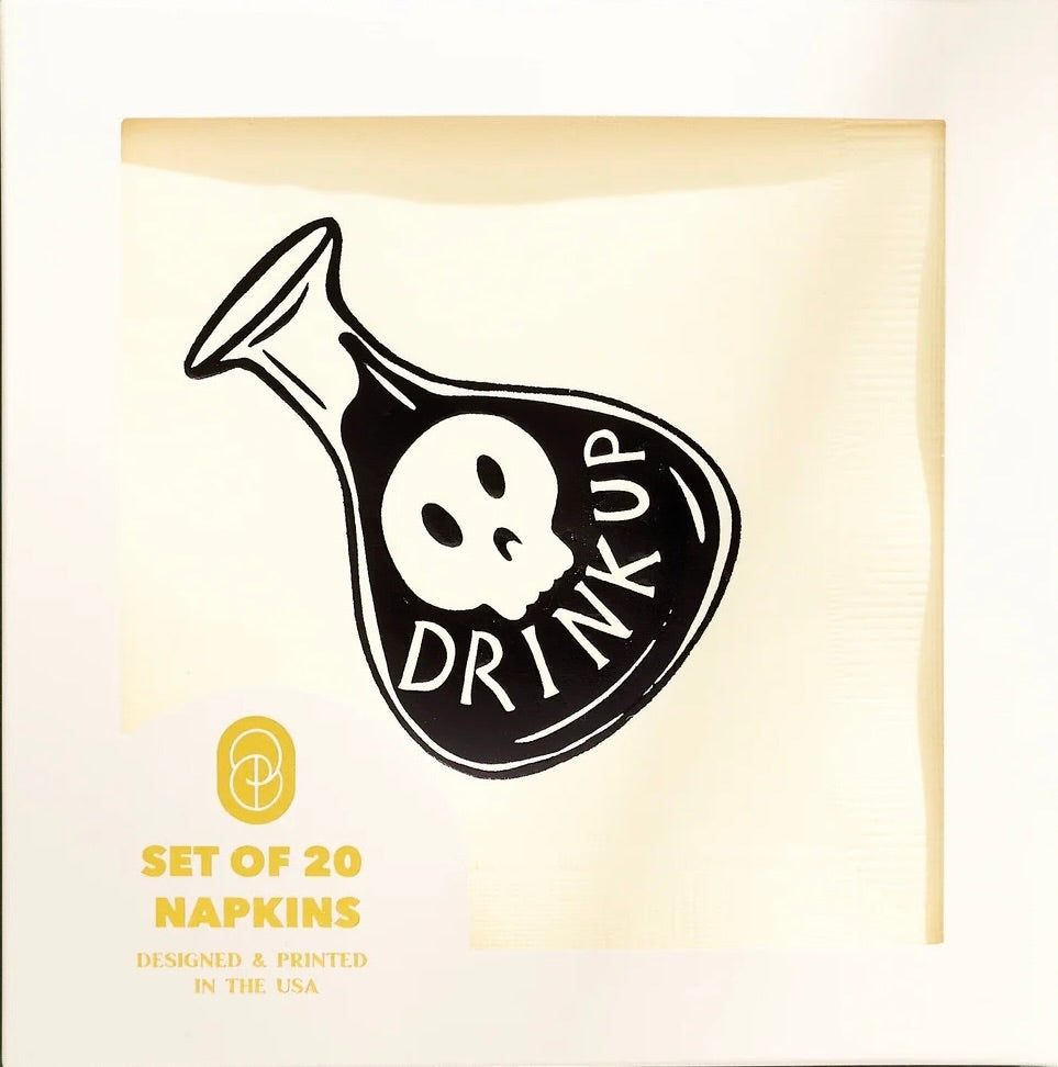 HALLOWEEN POTION PAPER COCKTAIL NAPKINS