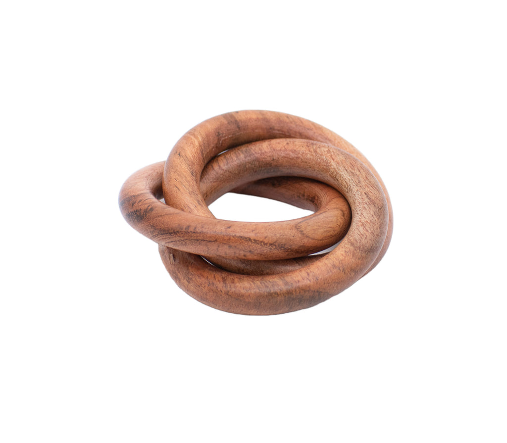 WOOD BANGLE NAPKIN RING ( SET OF 4)
