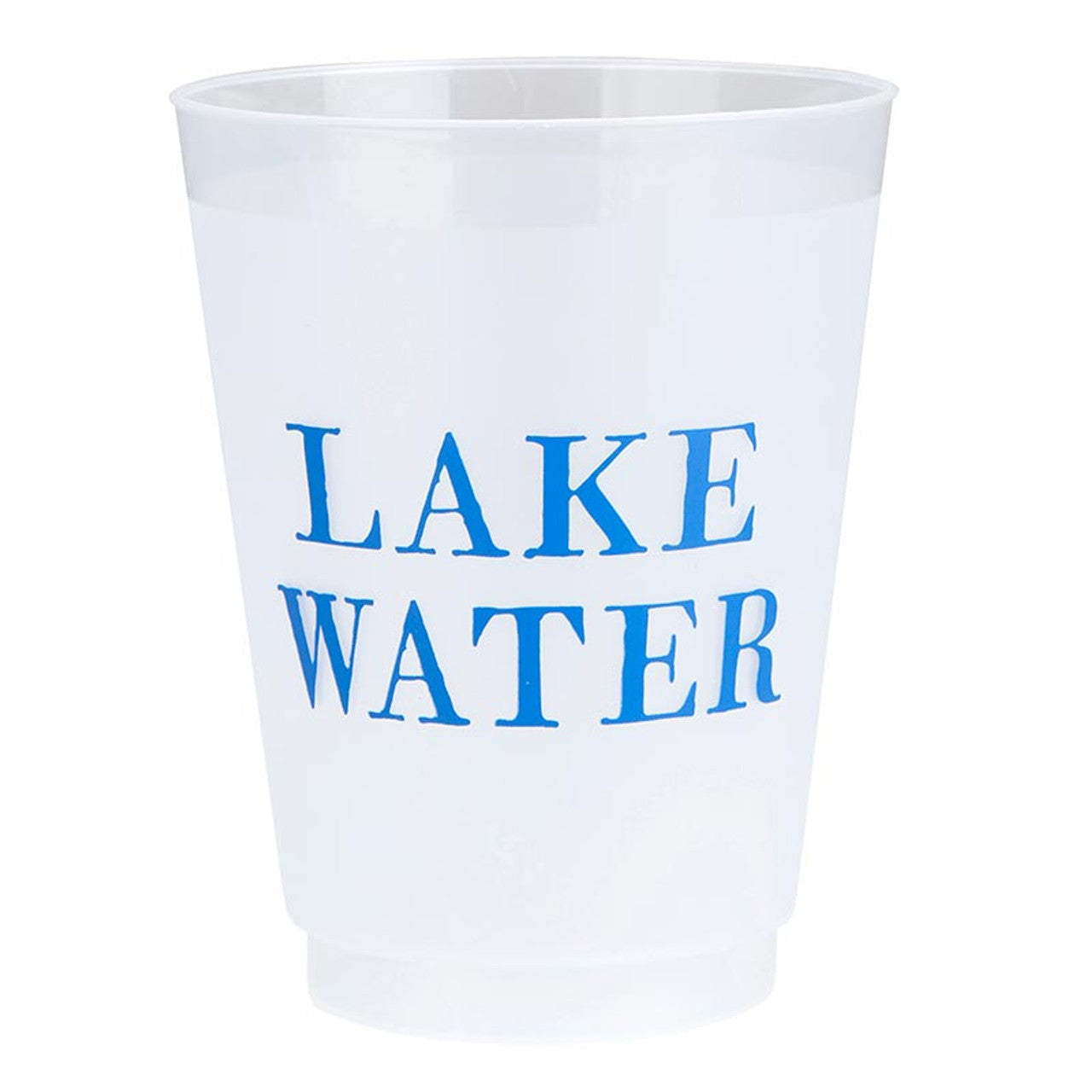 LAKE WATER FROSTED CUPS