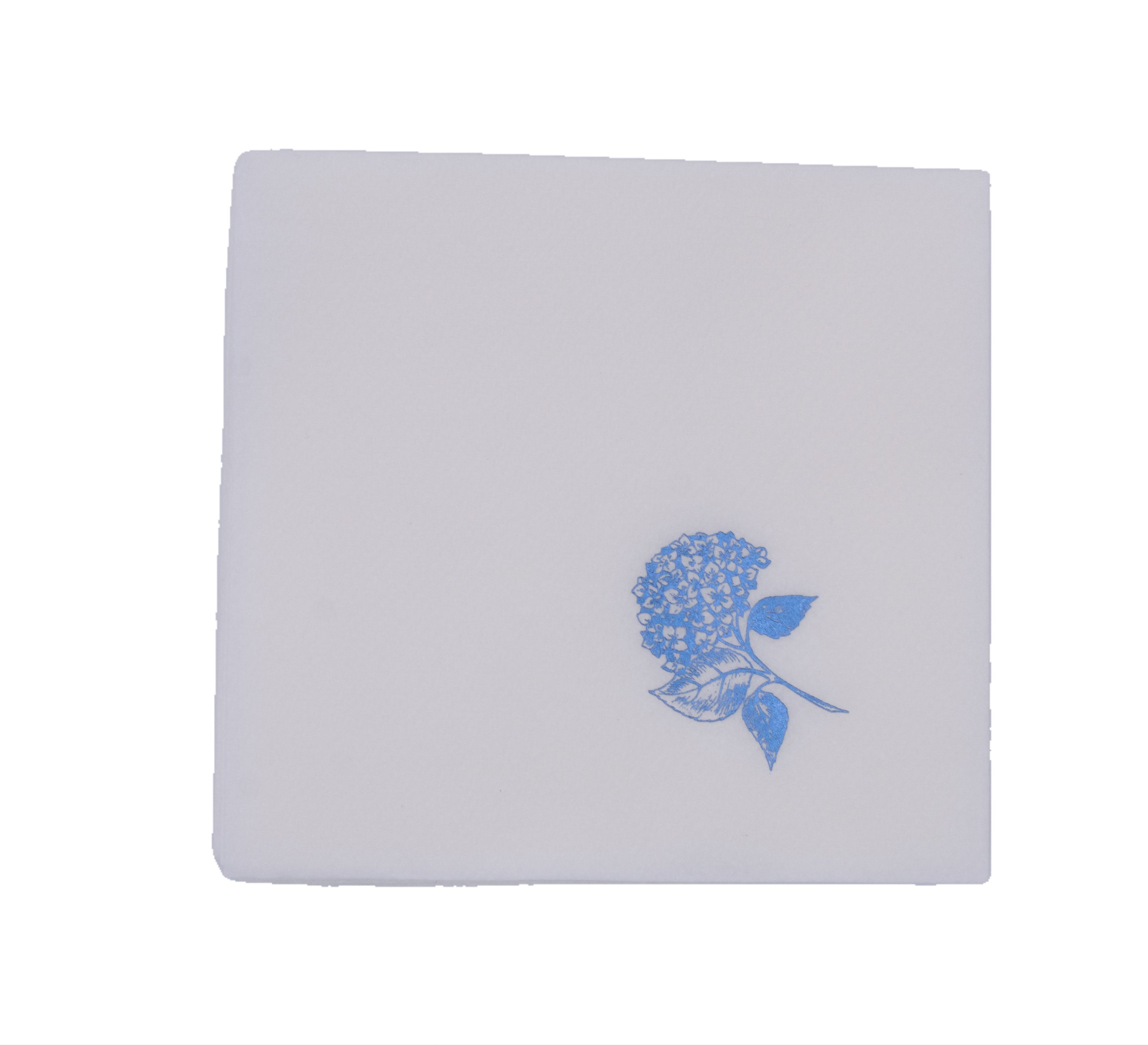 HYDRANGEA PAPER COCKTAIL NAPKINS