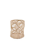 PALM SUNBURST VASE/HURRICANE (SET OF FOUR)